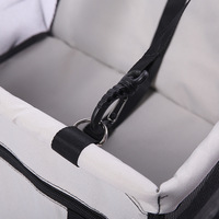 CAWAYI KENNEL Travel pokrowiec na siedzenie samochodowe składany hamak nosidełka dla zwierząt torba do przenoszenia dla kotów psy transportin perro autostoel hond 5